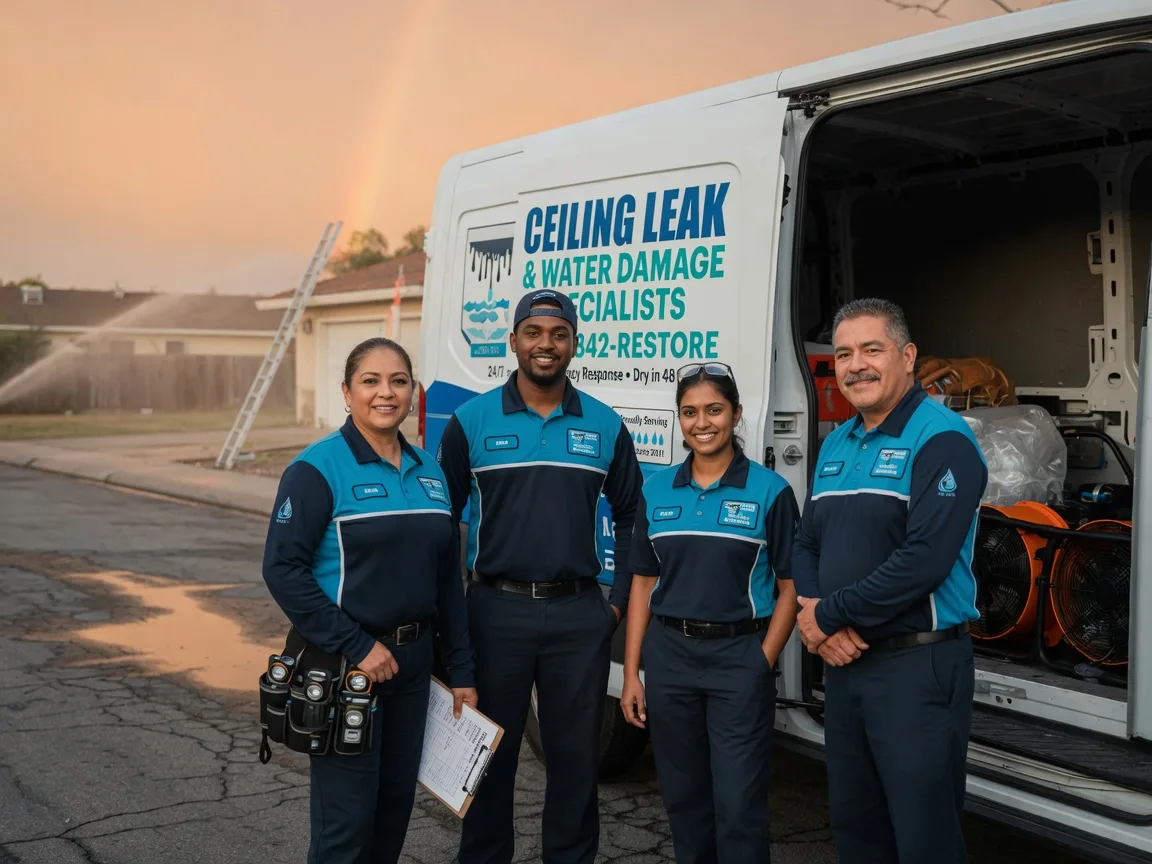 Ceiling Leak Cleanup company in Gunter, TX