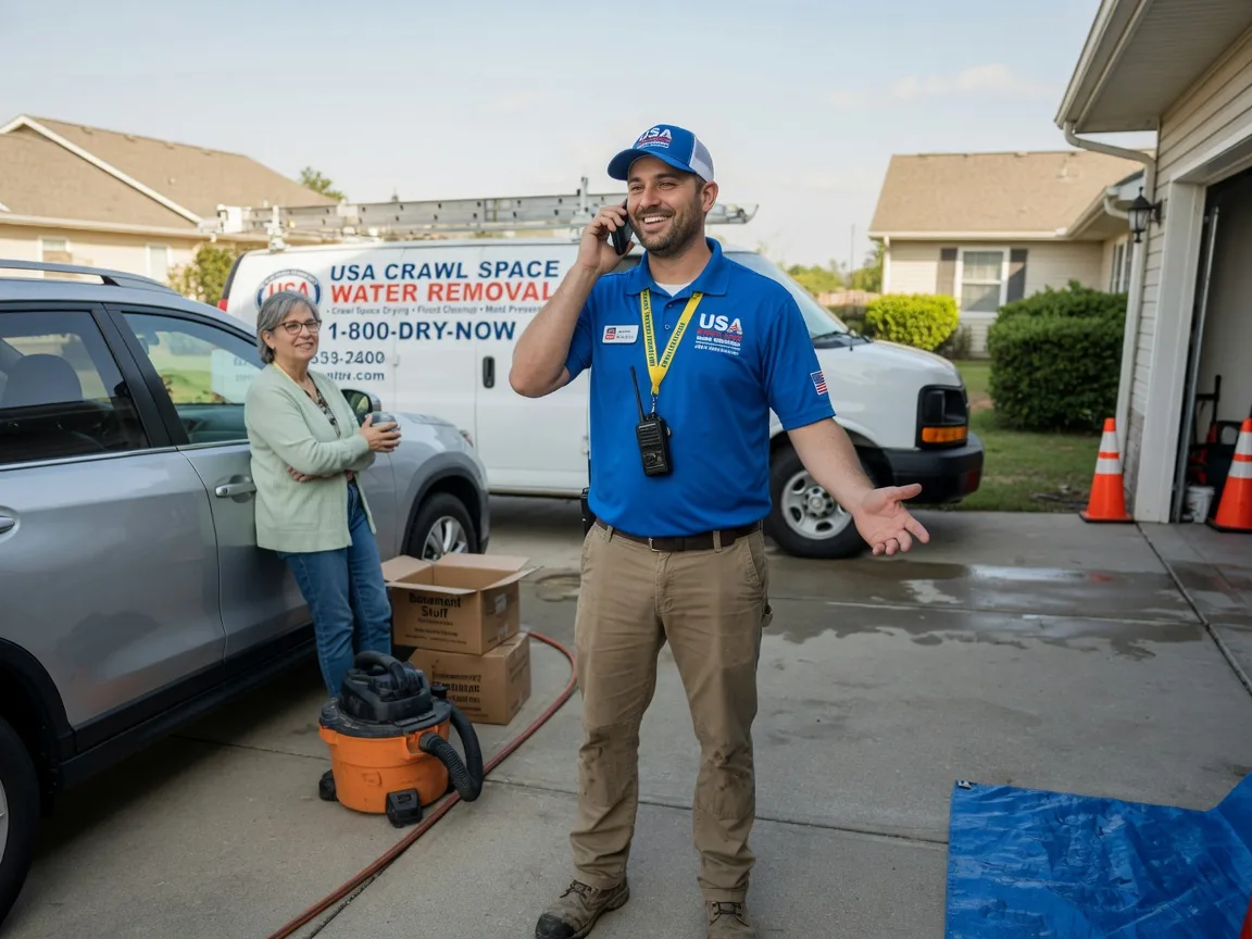 Crawl Space Water Removal Gunter, TX FAQs